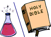 A flask and Bible