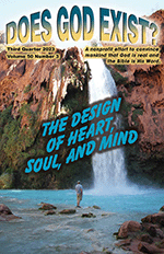 The cover of our 3rd quarter 2023 journal with a picture of a person looking at the Havasu Falls in the Grand Canyon.