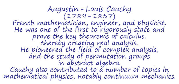Article about Augustin-Louis Cauchy