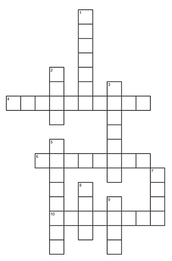 Crossword for 3rd Quarter 2025..
