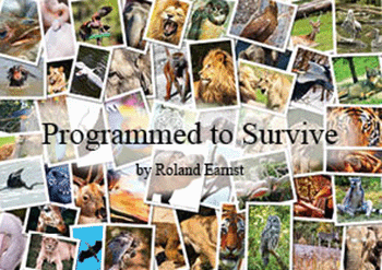 The title of this article is PROGRAMMED TO SURVIVE with a picture of a billboard saying OOPS.