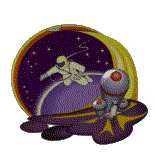 Astronaut in space