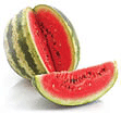 cut watermelon