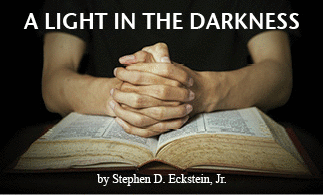 This article title is A Light in the Darkness by Stephen D Eckstein, Jr.