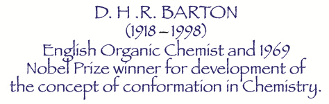 D. H. R. Barton, English Organic Chemist