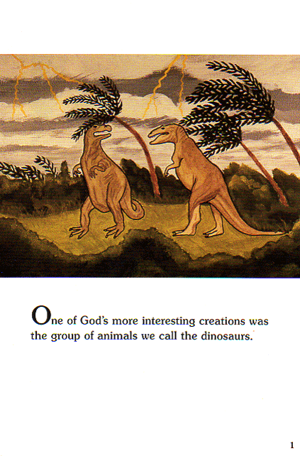 Two dinosaurs.